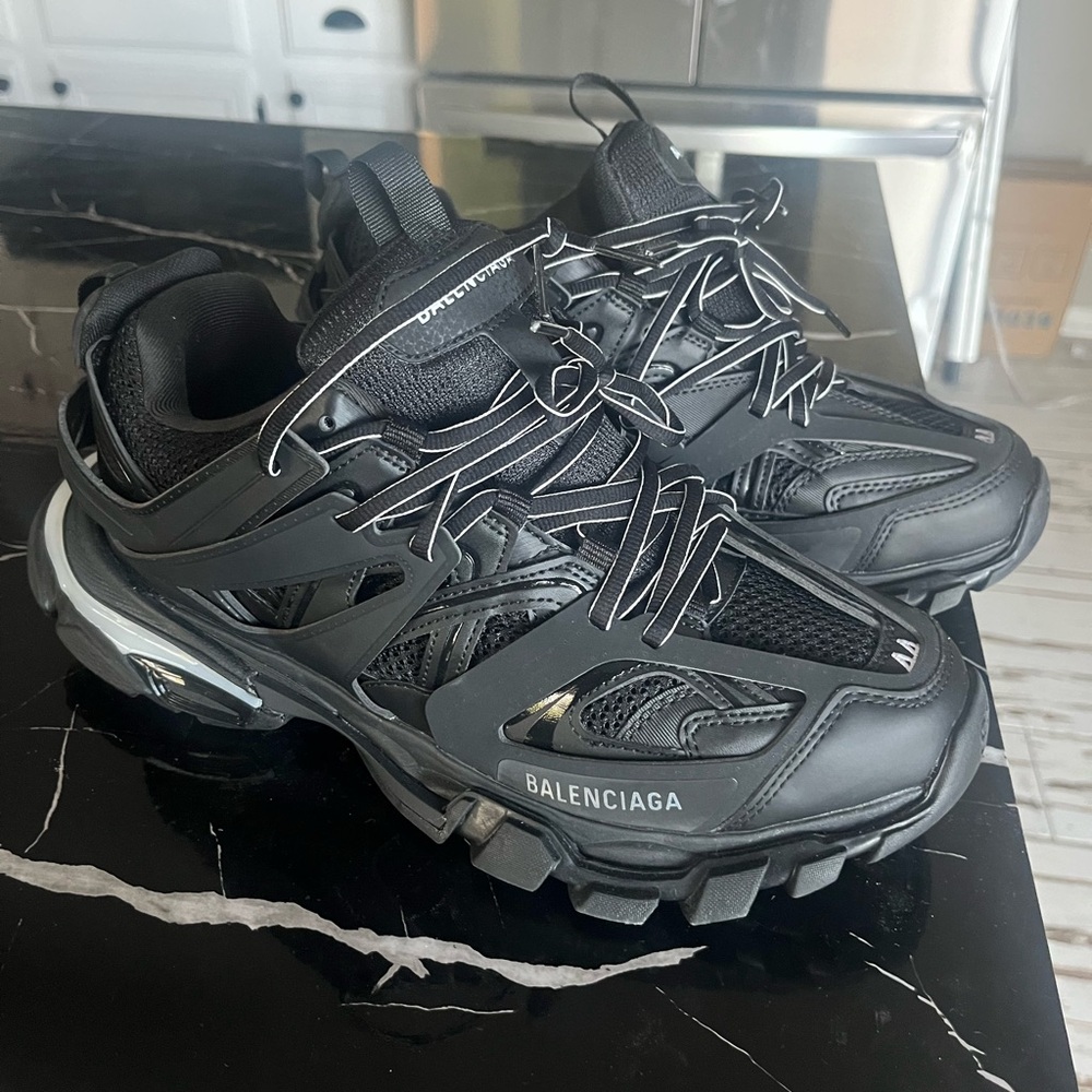 Balenciaga Men's Black Sneakers